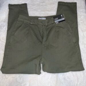 Women’s Olive Green Chino Pants